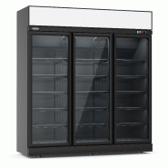 Réfrigérateur 3 portes en verre noir ins-1530r bl 7455.2415 COMBISTEEL_1