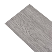 Vidaxl planches de plancher pvc autoadhésif 2,51 m² 2 mm gris foncé 342878_1