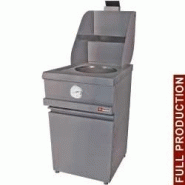 Diamond - friteuse gaz heavy duty, 1 cuve ronde, mécanique 13 litres_1