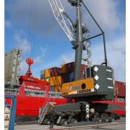 LHM 280 - Grue portuaire mobile Liebherr - Capacité de levage max 84t, portée 40m_1