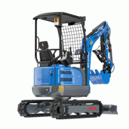 Mini-pelle R18 PRO RIPPA neuve Canopy 1.8T moteur KUBOTA_1
