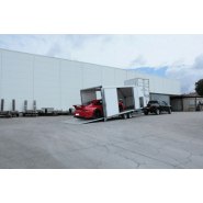 Remorque porte voiture fermee isolee roues dessous - humbaur mtkb_1