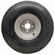 20x8.00-8 Roues de tondeuse à gazon P332 Road Legal 4 Inch PCD Rim 437kg (Set of 2)_1