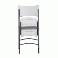 Chaise pliante HDPE Nimes -_1