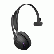 Jabra Evolve2 65 Casque Sans fil Arceau Bureau/Centre d'appels USB Type-C Bluetooth Noir_1
