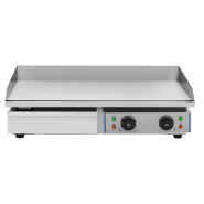 Plaque à snacker électrique avec 2 zones chauffantes de 73 cm_1