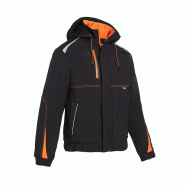 Veste de travail multi-poches Softshell - M - Imperméable et respirante_1