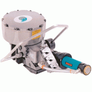 Appareil de cerclage pneumatique pour feuillard acier - fermeture par chape - tension 7500 N - ITA40_1