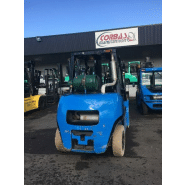 Chariot élévateur frontal gaz TCM FG40T9 d'occasion - Triplex, 5000 mm de levage, 4000 kg, 2007_1