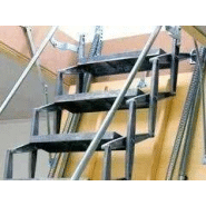 Escalier escamotable, echelle et escalier fixe