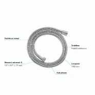 Flexible de douche GROHE VitalioFlex - longueur 150 cm - chrome éclatant et durable_1