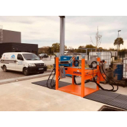 Îlot de dépollution VHU Iris Mec - IBQ 4T avec système de récupération des fluides et huiles_1