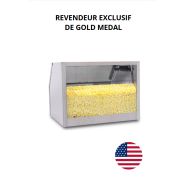 Réchauffeur à pop-corn de comptoir - ventilé - 75 x 66 x 71 cm