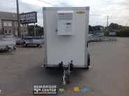 Remorque frigo freinée - HUMBAUR - PTAC : 1300 KG - 251 x 133 x H168 cm - Référence SARIS_FOURGON_FW150_1