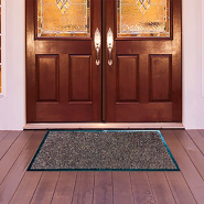 Tapis d'entrée super absorbant 50×80cm - 100% coton - Semelle antidérapante en caoutchouc - Garantie 5 ans - Réf. a1882-1_1