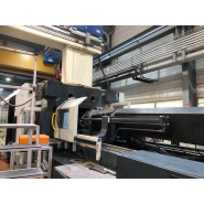 Équipement de plastification avec capacité d'injection de 8827 cm³