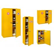 Armoire de sécurité coupe-feu - avec fermeture automatique - rétention 82 l_1
