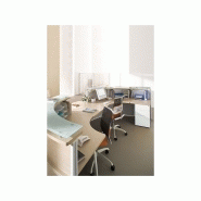 Banque d'accueil Obade - Référence AUBADE 23 AMBIANCE - avec cloison KP+ - Fabricant CLEN_1