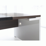 Bureau de direction avec retour Mito - MDD. - 180, Gauche, Sycomore clair_1