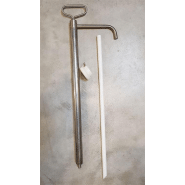 Pompe à piston - Corps Inox - Soupape FKM - Tige Inox - Débit 20L/mn_1