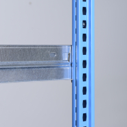 Rayonnage industriel avec tablettes galvanisées réglables  - PROFILHER_1