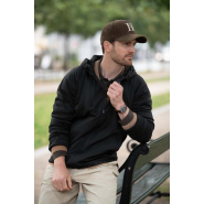 Veste softshell à capuche - Stretch, poches zippées - Fargo Homme - Noir - Nimbus_1