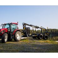 114HD Remorque forestière - Kesla Oyj - 1960 kg - Pompe hydraulique LS - Réservoir 110 L_1