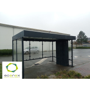 Abris Ecovelo - Locaux vélos ou deux roues standards ou sur mesure en acier galvanisé peint ou métal déployé_1