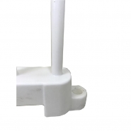 Barrière de sécurité amovible Plast'up Rotomoulage - Polyéthylène haute densité - 100 cm x 100 cm x 25 cm_1