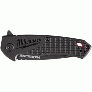 Couteau pliant Milwaukee HARDLINE? Lame lisse D2 - 75 mm - 48221994_1