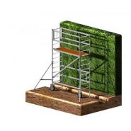 Échafaudage roulant spécial taille-haie - fortal sa - charge d’exploitation 200 kg/m²_1