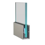 Garde-corps en verre Slim Line - Sécurité et transparence - Profilés aluminium et verre trempé 88-4_2