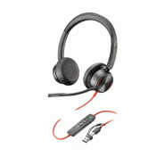 Micro-casque Poly Blackwire 8225 stéréo USB-C + adaptateur USB-C/A_1