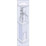 Monte-charges / monte-chariots avec portes battantes au ras du sol - bkg france - capacité de 100kg / 300kg_1