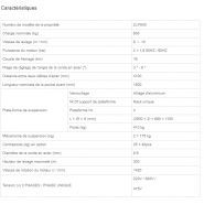 ZLP800 - Nacelle suspendue Success - Plateforme peinte ou aluminium - Moteur 1.8KW - Capacité 800kg - Hauteur 300m_1