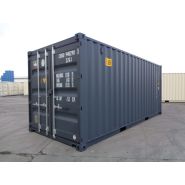 Container maritime 20 pieds Double Door parfait pour le chargement et le déchargement des marchandises en FIFO_1