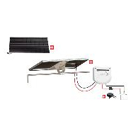 Kit solaire nautisme Uniteck 100W 12V MPPT inclinable - performance haut-rendement et autonomie en mer_1