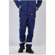 Pantalon multirisques ATEX Plus - Réf. 606*ATX - Bandes ignifuges, multipoches et genouillères certifiées EN 14404_1
