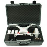 Phantom 2 multi compatible - Mallette de rangement pour drone DJI Phantom 2 Vision+ - Caltech VG-P2MC - plastique et mousse haute densité_1