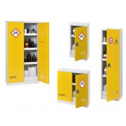 Armoire de sécurité en acier simple paroi - stockage de multiples produits - rétention totale 72 L - modèle ARMSP100-95_1