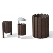 Corbeille monobloc SCORI - facile à nettoyer - 55 litres environ - ADS Equipements Eurl - disponible avec support rotatif ou couvercle_1