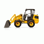 Mini-chargeuse Venieri 1.63C équipée d’un godet de 0,5 à 0,8 m3