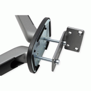 STANDARD Support moniteur avec bras double, Ressort mécanique, 17–32 pouces, max. 2x 10 kg, noir_1