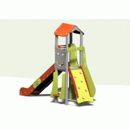 Structure de jeux combinees inox 1 tour gamme neo - neo11215i - crea equipements_1