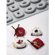 Triaround - Moule en silicone Gourmand Horeca Pavoni Italia - 24 empreintes_1