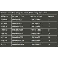 4121012 - Caisses en bois - Drouin - pliantes en contreplaqué peuplier - dim ext : 1200x1000x1200 mm_2