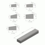 Caniveau béton simple pente type CS1 classe T - Alkern_1