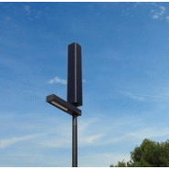 Lampadaire urbain solaire sun boulevard / led / en acier galvanisé thermolaqué / 5.5 m_2