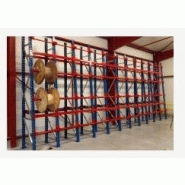 Système de rayonnage pour 2 à 6 tourets par travée