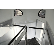 Van à chevaux 2 places - Cheval Liberté GT2 White Edition - tout équipé avec plancher alu et options_1